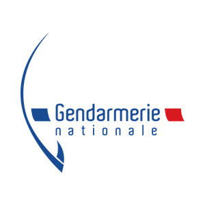 Logo Gendarmerie Nationale. Partenaire innovation publique, collectif, transformation, Saint-Hilaire-de-Riez.