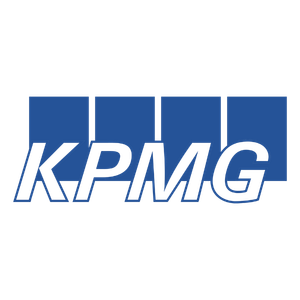 Logo KPMG. Partenaire conseil, audit, innovation, entrepreneuriat, Saint-Hilaire-de-Riez, Pays de la Loire.